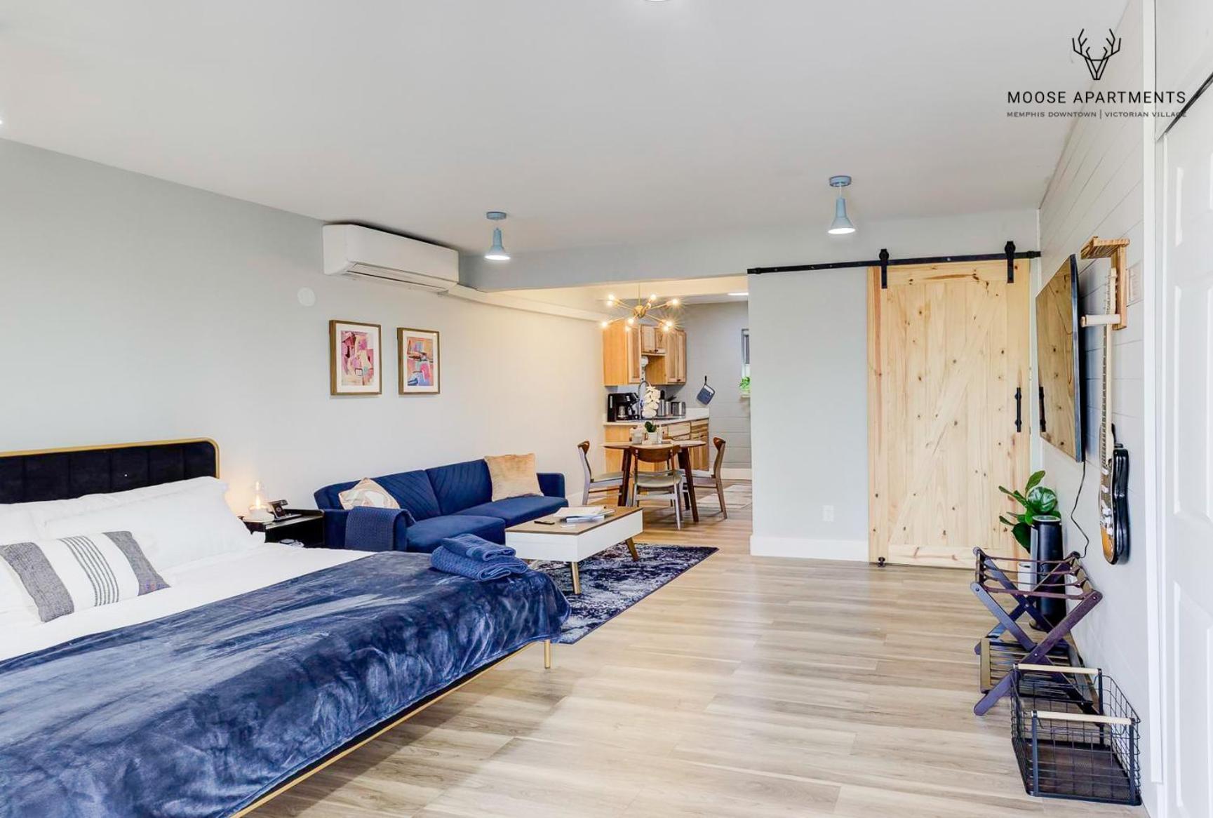 The Moose #9 - Brand New Luxe Modern Loft With Free Parking, King Bed & Fast Wifi Apartment Memphis Bagian luar foto
