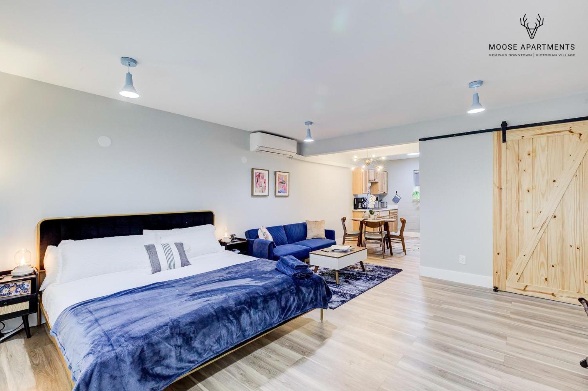 The Moose #9 - Brand New Luxe Modern Loft With Free Parking, King Bed & Fast Wifi Apartment Memphis Bagian luar foto
