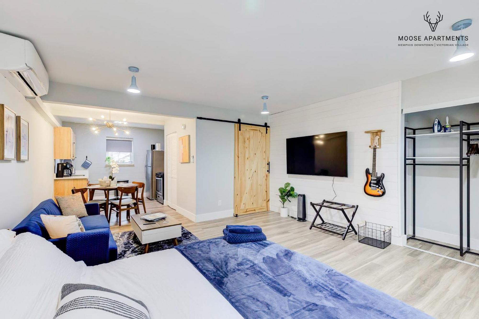 The Moose #9 - Brand New Luxe Modern Loft With Free Parking, King Bed & Fast Wifi Apartment Memphis Bagian luar foto