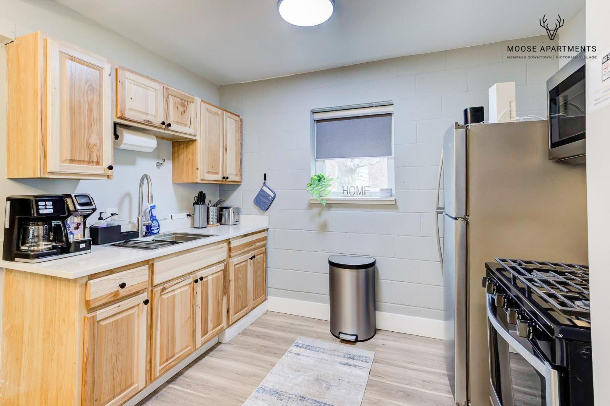 The Moose #9 - Brand New Luxe Modern Loft With Free Parking, King Bed & Fast Wifi Apartment Memphis Bagian luar foto